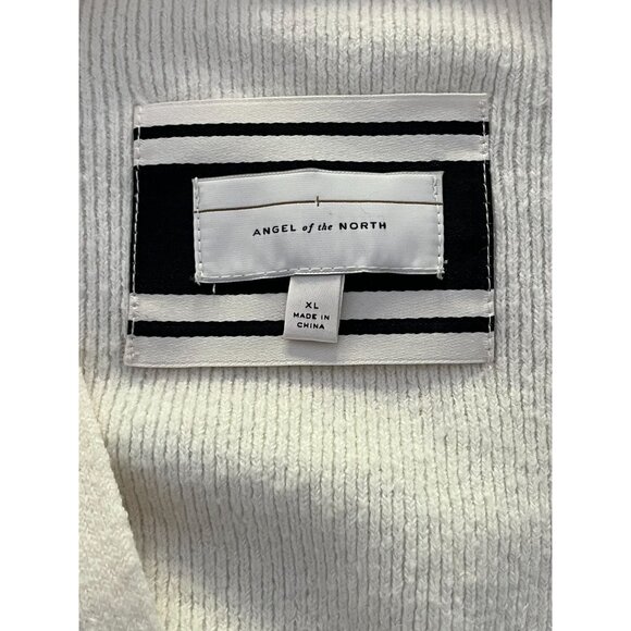 EUC Angel Of The North Womens XL Cardigan Sweater With Buttons & Stripes - Picture 5 of 8